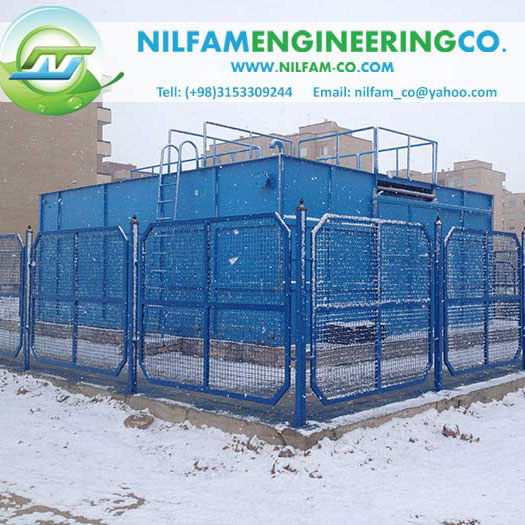 Wastewater treatment package for meat products Nilfam Engineering Company
